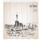 Rideau de douche Las Vegas beige noir 175x240 cm - miniature variant 1