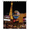 Rideau de douche Las Vegas blanc style 152.4x182.9 cm - miniature