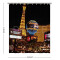 Rideau de douche Las Vegas blanc style 152.4x182.9 cm - miniature variant 1