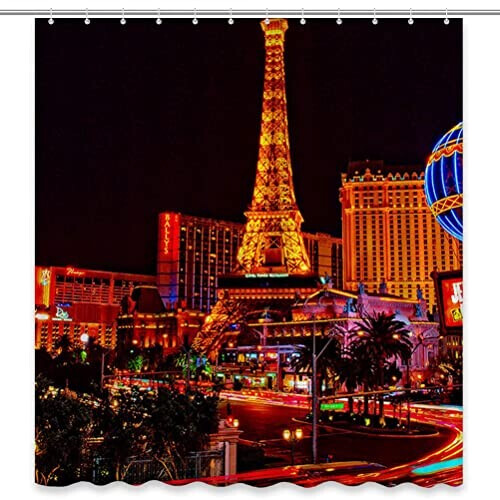 Rideau de douche Las Vegas usa- 183x183 cm variant 1 