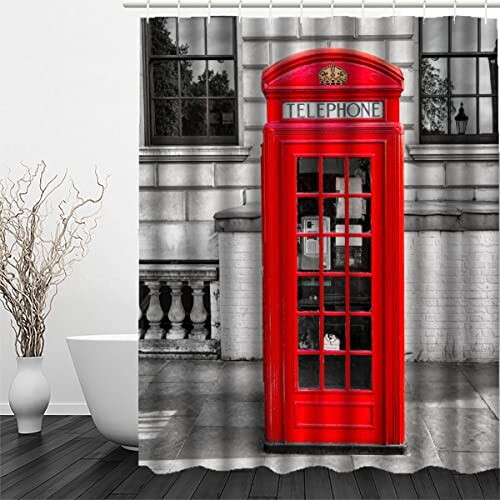 Rideau de douche Londres couleur 120x180 cm