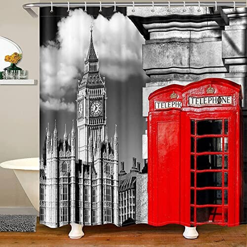 Rideau de douche Londres 120x200 cm variant 0 