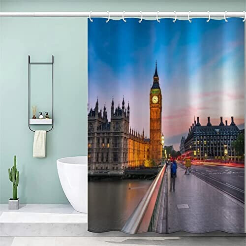 Rideau de douche Londres 120x200 cm