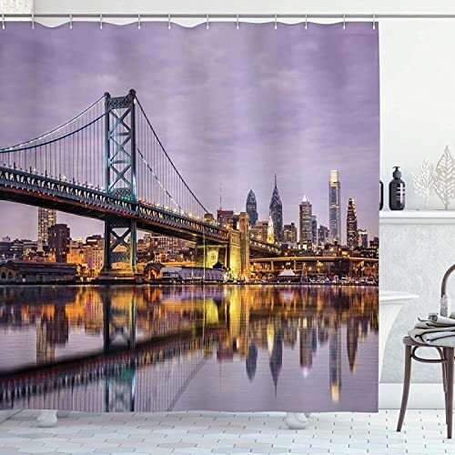 Rideau de douche Londres 120x200 cm
