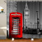 Rideau de douche Londres 80x180 cm - miniature