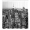 Rideau de douche New York gris 175x240 cm - miniature variant 1