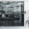 Rideau de douche New York gris 175x180 cm - miniature