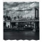 Rideau de douche New York gris 175x180 cm - miniature variant 1
