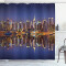 Rideau de douche New York multicolore 175x220 cm - miniature