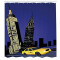 Rideau de douche New York multicolore 175x200 cm - miniature variant 1