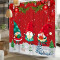 Rideau de douche Noël zt-yjy 180x180 cm - miniature variant 4