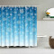 Rideau de douche Flocon de neige bleu 120x200 cm - miniature