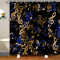 Rideau de douche Note de musique multicolore 180x180 cm - miniature