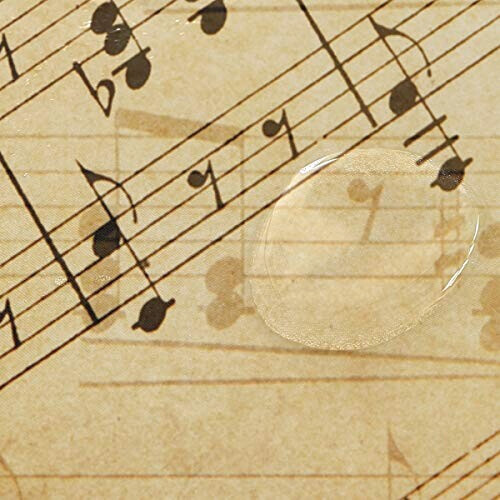 Rideau de douche Note de musique multicolore 167.6x182.9 cm variant 2 