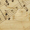 Rideau de douche Note de musique multicolore 167.6x182.9 cm - miniature variant 3