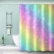 Rideau de douche Arc en ciel couleur 120x200 cm - miniature