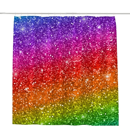 Rideau de douche Arc en ciel multicolore 167.6x182.9 cm variant 0 