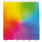 Rideau de douche Arc en ciel multicolore 175x180 cm - miniature variant 1