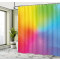 Rideau de douche Arc en ciel multicolore 175x180 cm - miniature variant 2
