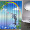 Rideau de douche Arc en ciel couleur 120x200 cm - miniature variant 2