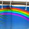 Rideau de douche Arc en ciel couleur 120x200 cm - miniature variant 5