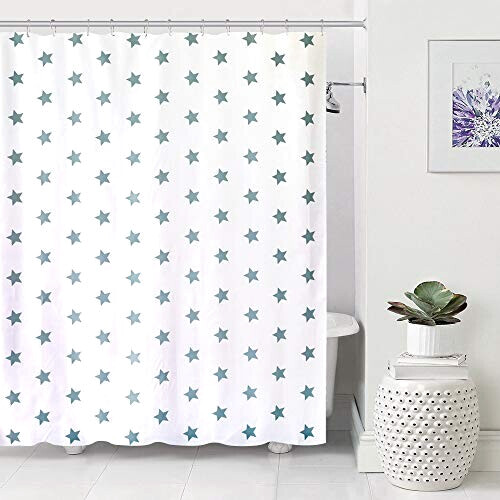 Rideau de douche Étoile bleustar 180x150 cm variant 5 