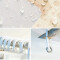 Rideau de douche Coeur fleurs 180x200 cm - miniature variant 2