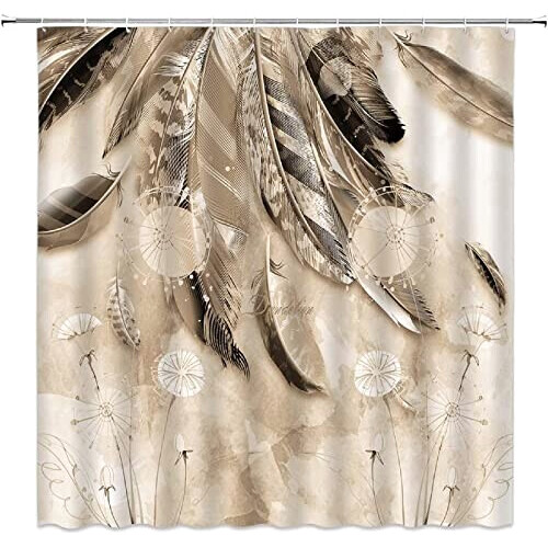 Rideau de douche Plume la 120x200 cm