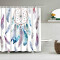 Rideau de douche Plume attrape-rêves 165x180 cm - miniature variant 1