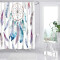 Rideau de douche Plume attrape-rêves 165x180 cm - miniature variant 2