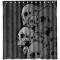 Rideau de douche Tête de mort 177.8x177.8 cm - miniature