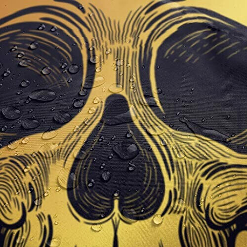 Rideau de douche Tête de mort blanc 180x200 cm variant 1 