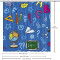 Rideau de douche Mathématique multi-couleur - miniature variant 5