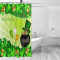 Rideau de douche Trèfle multicolore 182.9x183 cm - miniature variant 1