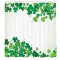 Rideau de douche Trèfle vert fougère verte 175x200 cm - miniature variant 1
