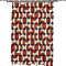Rideau de douche Rond rouge blanc 180x200 cm - miniature variant 5