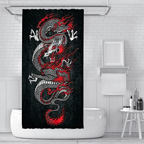 Rideau de douche Chinois 120x180 cm variant 0 