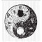 Rideau de douche Yin Yang le yin et le yang 200x200 cm - miniature variant 1