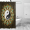 Rideau de douche Yin Yang multicolore 182.9x182.9 cm - miniature variant 1