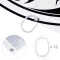 Rideau de douche Yin Yang dragon 182.88x182.88 cm - miniature variant 3