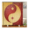 Rideau de douche Yin Yang multicolore 90x180 cm - miniature