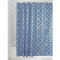 Rideau de douche Celtique encre bleu 183.0x183.0 cm - miniature