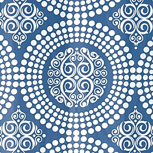 Rideau de douche Celtique encre bleu 183.0x183.0 cm variant 1 