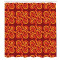 Rideau de douche Celtique rouge orange 175x200 cm - miniature variant 1