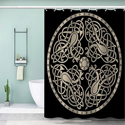 Rideau de douche Celtique noeud - 120x180 cm variant 0 