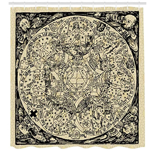 Rideau de douche Astrologie 180x200 cm