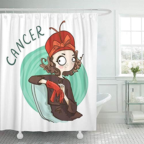 Rideau de douche Astrologie 180x200 cm