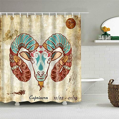 Rideau de douche Astrologie 200x220 cm