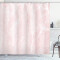 Rideau de douche rose gris anthracite blanc 175x200 cm - miniature