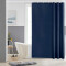 Rideau de douche bleu marine 150x180 cm - miniature